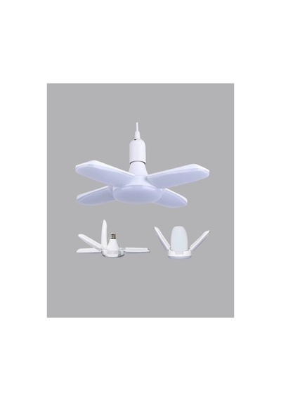Enerji Tasarruflu Led Ampül 60 Watt 4 Kollu Beyaz Işık Yeni Nesil - Hs08375682-4250 Renkli Renkli