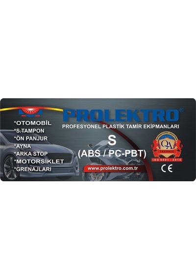 S Abs Siyah Geniş Plastik Elektrot - Kaynak Çubuğu