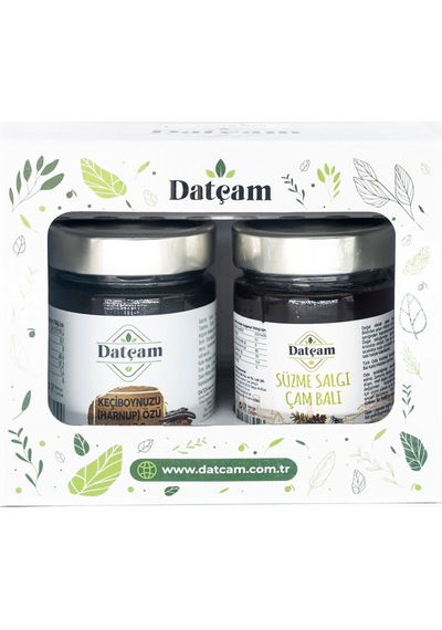 Çam Balı 420 Gr & Keçiboynuzu Özü 420 Gr Paketi 1000gr