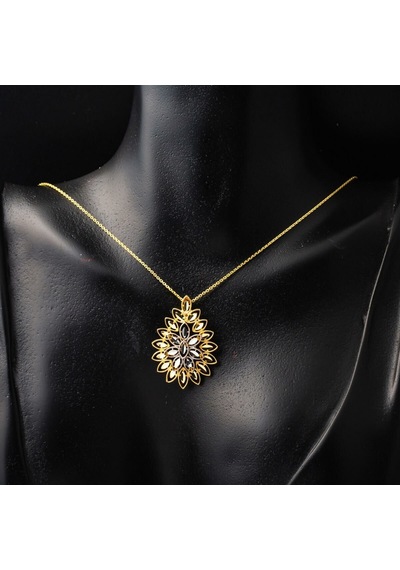 Bilezikci Yaşam Çiçeği 14 Ayar Altın Spor Set Stlbs14k30084