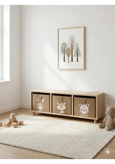 Genel Venita Home 3'lü Çocuk Odası Düzenleyici Saklama Kutusu, Dolap Içi Düzenleyici, Oyuncak Sepeti 26x36x19 Cm Çok Renkli Genel Venita Home 3'lü Çocuk Odası Düzenleyici Saklama Kutusu, Dolap Içi Düzenleyici, Oyuncak Sepeti 26x36x19 Cm Çok Renkli