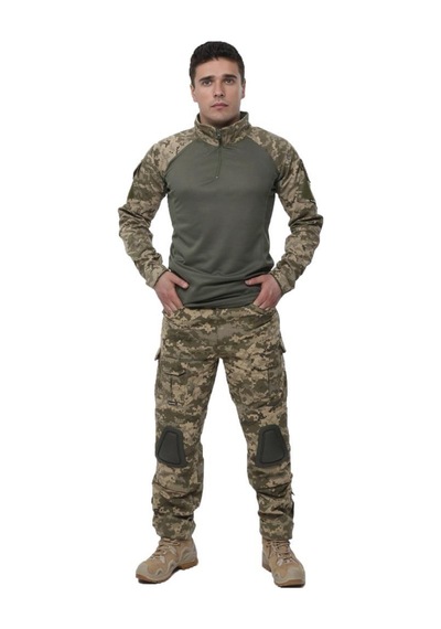 Single Sword Sword Dirsek Detaylı Polo Yaka Kadın&erkek Combat T-shirt Single Çok Renkli