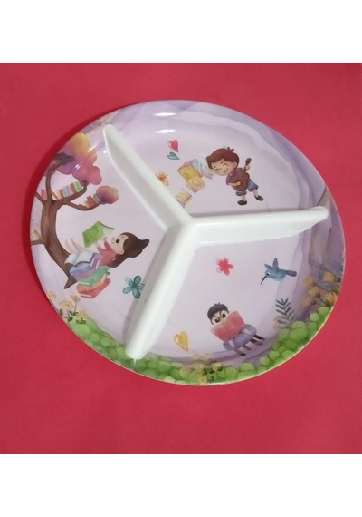 3 Bölmeli Bebek Yemek Tabağı Genel