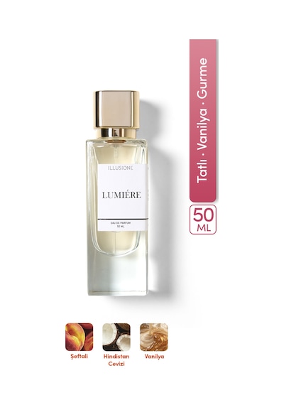 Lumiére Edp Kadın Parfüm 50ml Tatlı - Vanilya - Gurme Narenciye, Müge, Orkide, Misk Meyveli