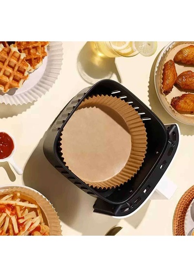 Porfex Hava Fritözü Kağıdı 50 Adet Granit Siyah