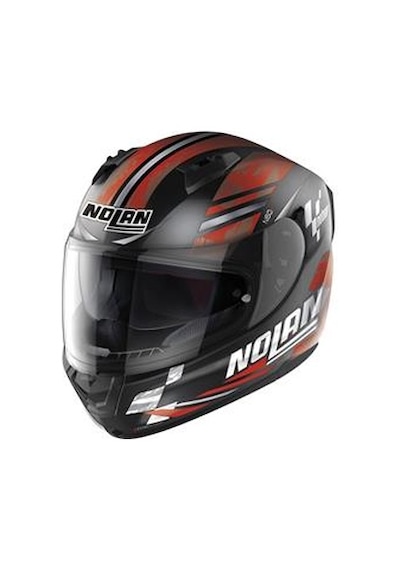 Nolan N60-6 Moto Gp 055 Kapalı Motosiklet Kaskı Siyah