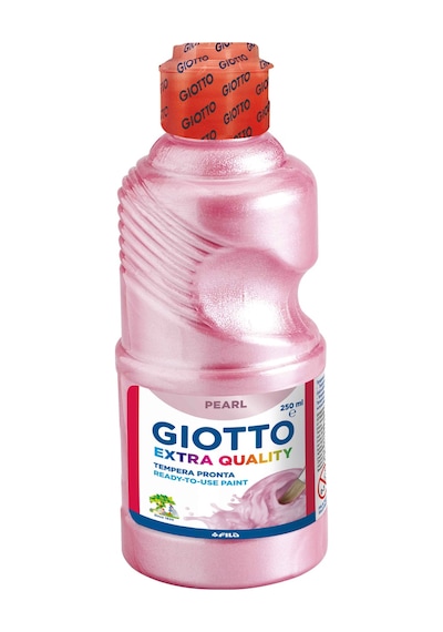 Giotto Pearl Paint Tempera Guaj Boya 250 Ml. Inci Pembe İnci Pembe