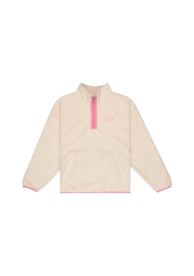 Roxy Roxy Lucky Kız Çocuk Bej Polar Ceket 6795 Pembe