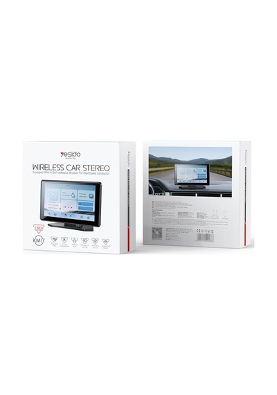 Multimedya Araç Sistemi - Bt5.0 Dahili Mikrofonlu 7 İnç 60hz Hd Ekranlı Taşınabilir Navigasyon, Carplay, Android Au Diğer