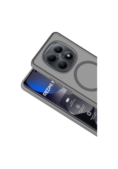 Joko Xiaomi Redmi Note 15 Pro Plus 5g Jota Magsafe Kapak - Titan Gri Çr