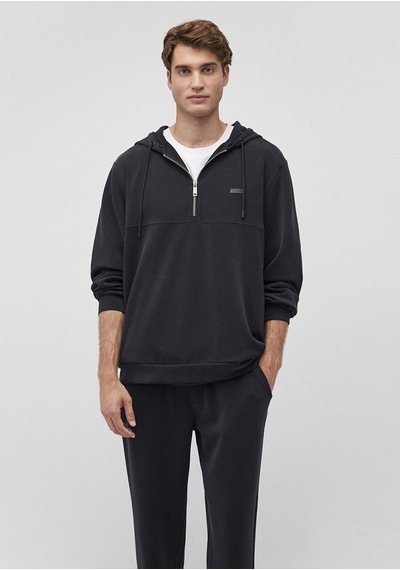 Mavi - Kapüşonlu Siyah Sweatshirt 0s10209-71379 Siyah