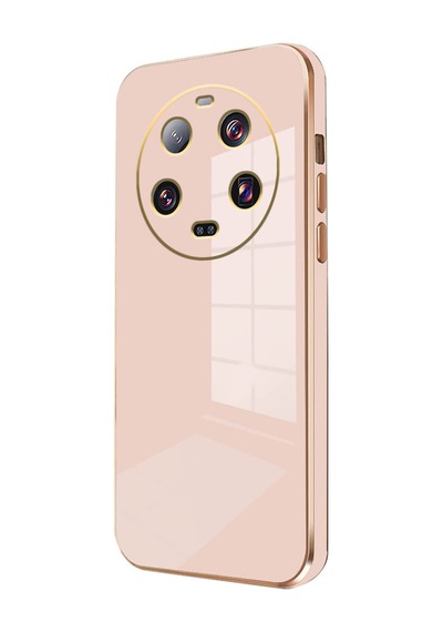 Xiaomi Mi 14 Ultra Uyumlu Kılıf Volet Silikon - Pembe