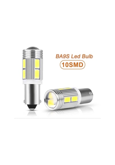 Ba9S Led Ampül Mini Duylu 12V Stop.Sinyal Ampülü Degildir