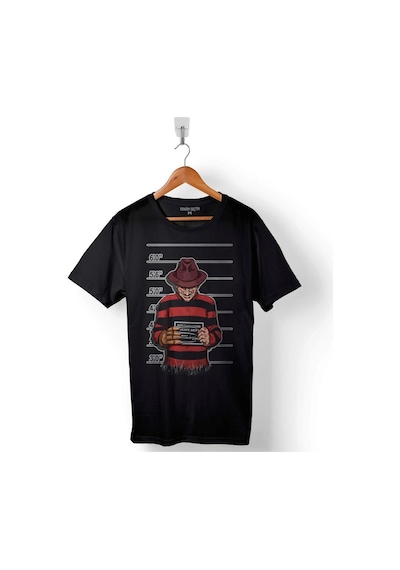 Freddy Krueger Olağan Şüpheliler Baskılı Tişört Unisex T-shirt 001