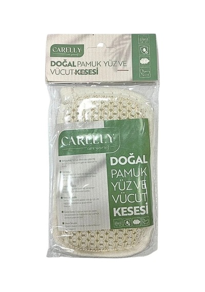 Doğal Pamuk Yüz Ve Vücut Kesesi