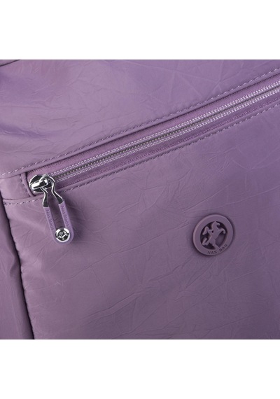 Nas Bag Unisex Büyük Boy Su Geçirmez Waterproof Hafif Sırt Çantası Çok Gözlü Mor