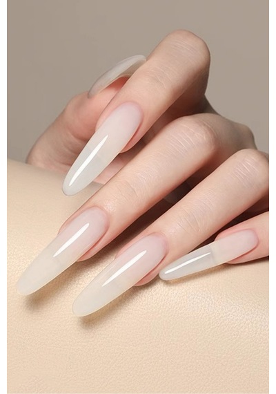 Dual Form Stiletto Oval Sandviç Tırnak Protez Tırnak Kalıp Üst From Stıletto-137