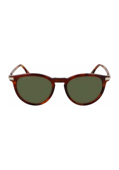 Lacoste L6034s 218 51 Unisex Oval Kırçıllı Kahverengi Kemik Güneş Gözlüğü