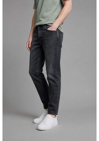 Defacto Straıght Fıt Yıkanmış Denim Pantolon H8247ax26smnm36 Antrasit-nm36