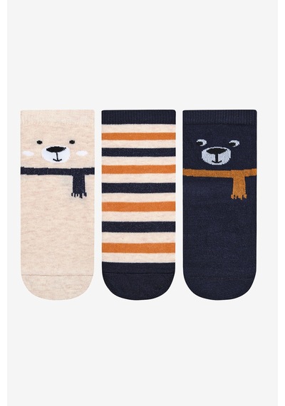 Penti Erkek Çocuk Cold Bear 3lü Çok Renkli Soket Çorap