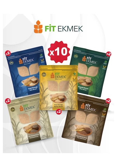 Fit Ekmek 10 Lu Paket Ekmek Çeşitleri