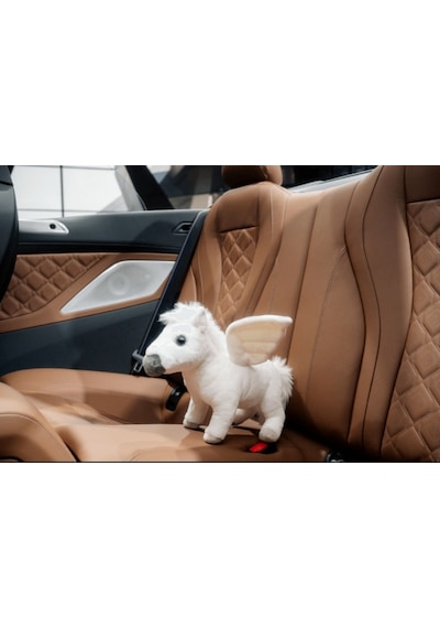 Bmw Pegasus At Peluş Oyuncak 33cm 80455a7e4b6 Beyaz