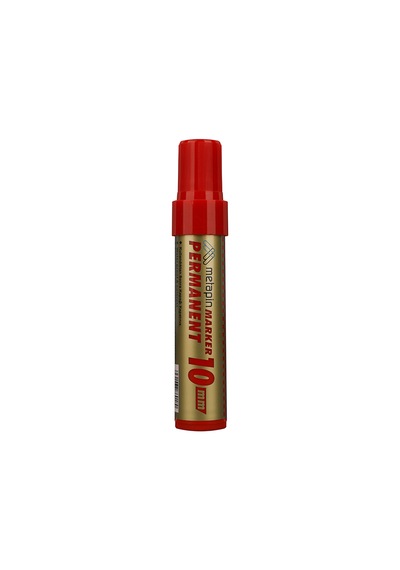 Metapin 10mm Permanent Koli Kalemi Kırmızı 10'lu