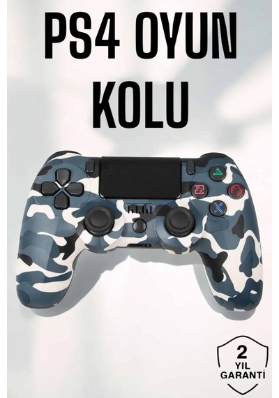 Ps4 Oyun Kolu Kamuflaj Desenli Joystick 71173691