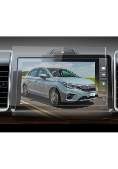 Honda City Multimedya Ekran Koruyucu- Kırılmaz Şeffaf Nano Teknoloji