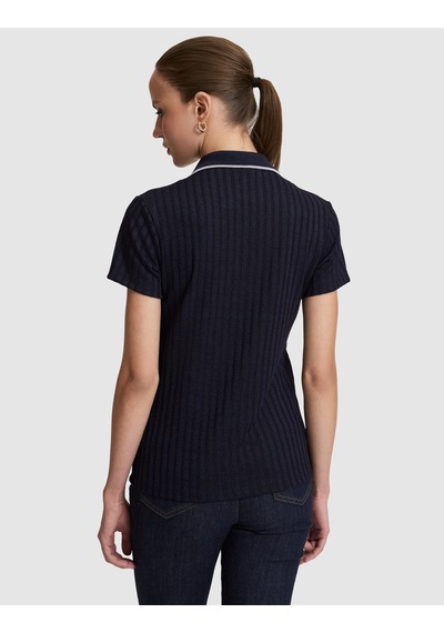 Pierre Cardin Kadın Lacivert Tişört Basic 50320697-vr033