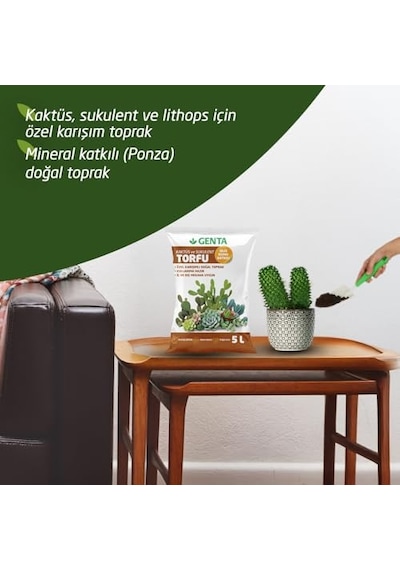 Ayrex Genta Kaktüs Toprağı 5 Lt Diğer