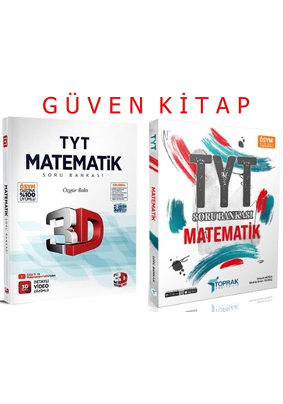 3d Toprak Yayınları Tyt Matematik Soru Bankası Seti