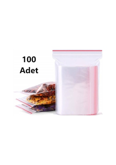 Kilitli Poşet Torba 5X5 cm 100'lü Paket