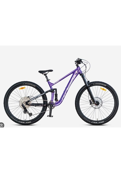 El Nıno - 29" Mtb Full Sus. - 425mm - 11 Vites - H.disc - Mor-siyah / Gri Mor - Siyah