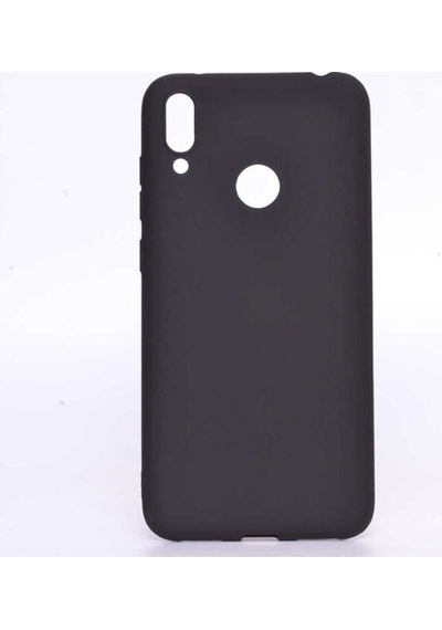 Huawei Y7 Prime 2019 Kılıf Zore Premier Silikon Kapak Siyah