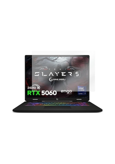 Game Garaj Slayer5 7xl-5060 17 İnç Mat Ekran Koruyucu 16:10