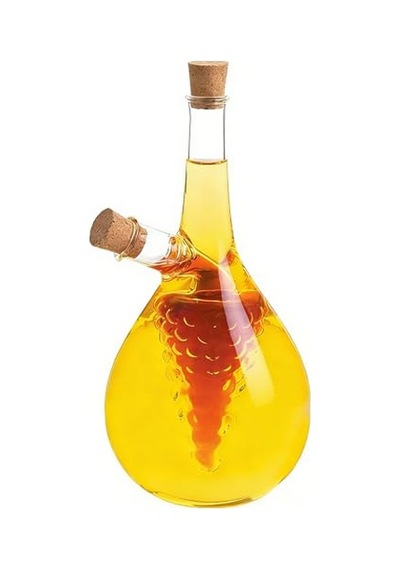 Mutfak Kutusu Tools Sirke Ve Yağ Şişesi, Biberlik Grape Cluster Çok Renkli