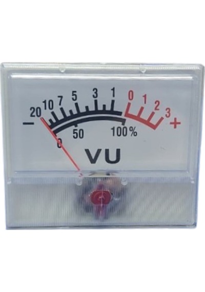 Analog İbreli Vu Metre Yüksek Hassasiyetli Vumetre 55x47