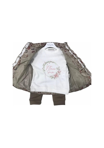 Babydoll 3lü Takım Babydolakahverengi Açık Kahve