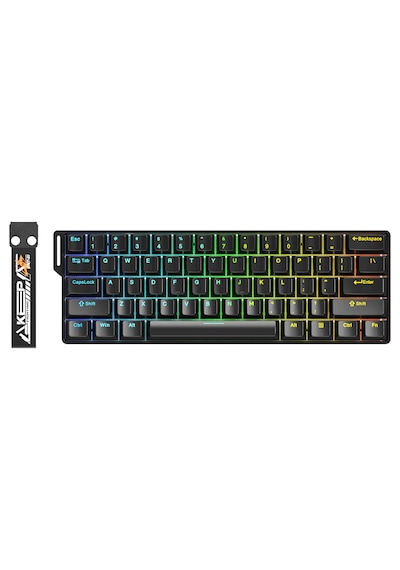 Dareu Ek60 He Black %60 Yulong Manyetik Switch 8k Hz Hall Effect Hotswap Rgb İngilizce Mekanik Gaming Klavye