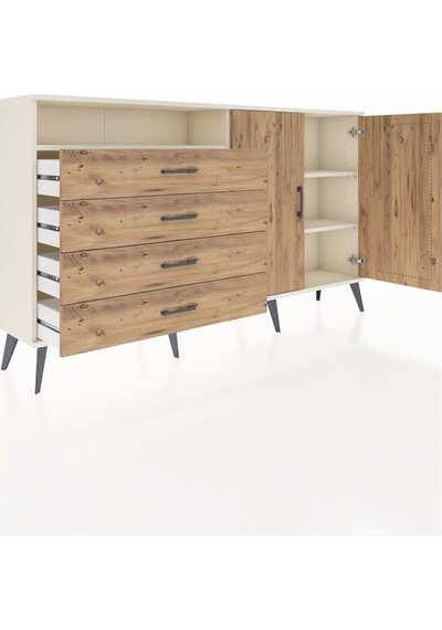 Arges Konsol 3 Raflı 4 Çekmeceli 2 Kapaklı 176x30x99 Aytaşı-çam Atlas Çam/atlas Çam - Aytası Arges Konsol 3 Raflı 4 Çekmeceli 2 Kapaklı 176x30x99 Aytaşı-çam Atlas Çam/atlas Çam - Aytası