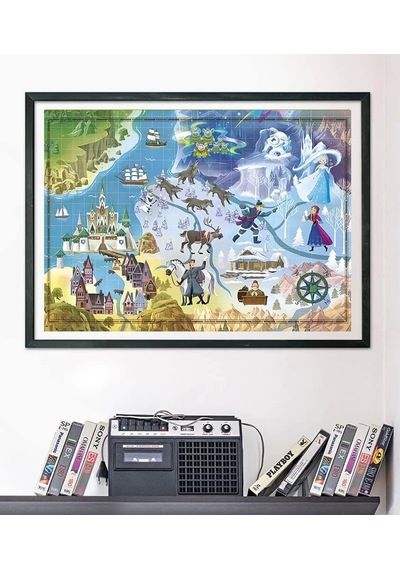 Clementoni 39666 Disney Frozen 1000 Parça