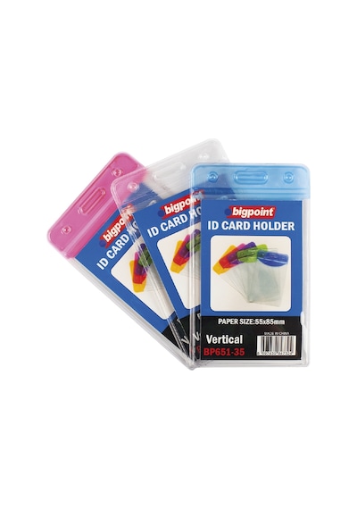Bigpoint Korumalı Kart Poşeti Dikey Mavi 55x85mm 10'lu Poşet