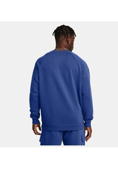 Under Armour Ua Rival Fleece Crew Erkek Sweatshirt-28784-mavi