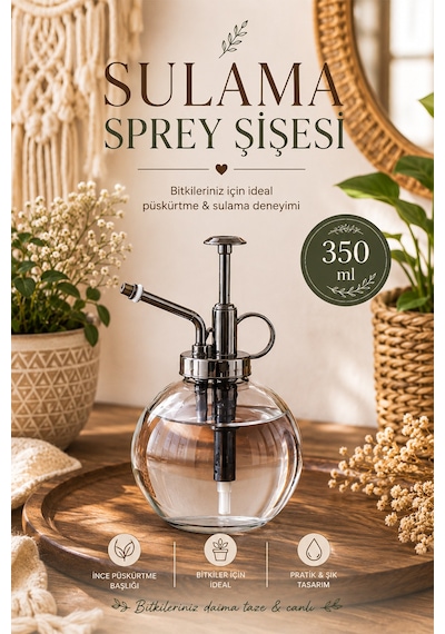 Perotti 15729 350 Ml Cam Yağlık Sirkelik Yağdanlık Şişesi Gri