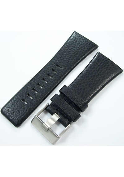 1. Kalite 32Mm Siyah Deri Saat Kayışı Diesel Model Saat Kordonu Ç