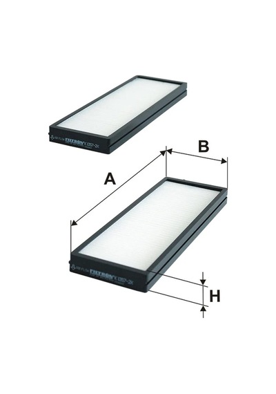 K1357-2x - Kabin Hava Filtresi - Filtron