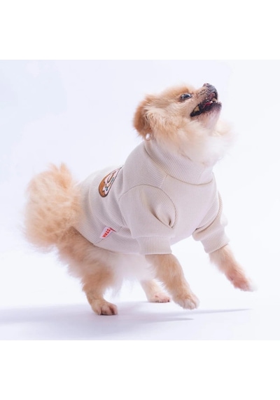 Pawstar 26749 Ekru Donut Vienna Rib Kaşkorse Sweatshirt-21650