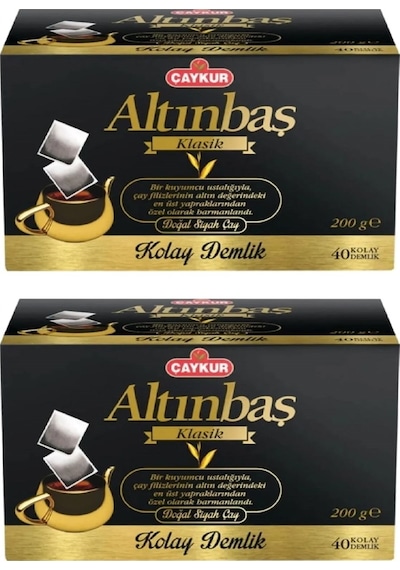 Çaykur Altınbaş Demlik Poşet 40 Lı 200 Gr X 2 Adet