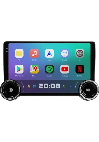 Navigold Stonex Universal Diamond 2k Android Çift Düğme 4+64gb Carplay Android Auto Qled Dsp Wi-fi 10.25"